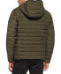 Фото #2 товара Men's Hooded & Quilted Packable Jacket