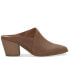 Фото #2 товара Women's Bryanna Slip-On Asymmetrical Cutout Mules