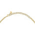 Playful gold-plated necklace with colored cubic zirconia Colori SAVY01