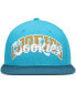 Men's Aqua, Blue Loud Pack Snapback Hat