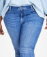 ფოტო #6 პროდუქტის Plus Size 726 High-Rise Flare-Leg Jeans