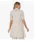 ფოტო #1 პროდუქტის Women's Short Sleeve Cotton No Regrets Cardigan