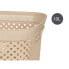 Basket Beige Plastic 10 L 24 x 17 x 35 cm