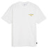 Puma Graphics Torneo Crew Neck Short Sleeve T-Shirt Mens White Casual Tops 62404