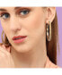 ფოტო #3 პროდუქტის Women's Spring Hoop Earrings