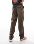 Dickies eagle bend cargo trousers in brown Коричневый, W38 - фото #2