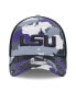 ფოტო #2 პროდუქტის Men's Camo/Black LSU Tigers Active 39THIRTY Flex Hat