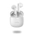 Headphones with Microphone CoolBox COO-AUB-TWS01 White