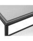 Фото #3 товара Ellis 22" Glass and Metal End Table