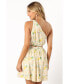 ფოტო #4 პროდუქტის Women's Cintrico One Shoulder Mini Dress