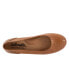 Фото #8 товара Softwalk Sonoma S1862-256 Womens Brown Extra Wide Ballet Flats Shoes 10