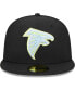 Фото #2 товара Men's Black Atlanta Falcons Multi 59FIFTY Fitted Hat