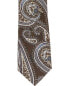 Фото #2 товара Canali Sage Silk Tie Men's Green Os