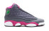 Фото #3 товара Jordan Air Jordan 13 Retro Cool Grey Fusion Pink 高帮 复古篮球鞋 GS 冷灰 / Кроссовки Jordan Air Jordan 439358-029