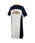 Фото #4 товара Women's White Michigan Wolverines Home Run T-shirt Dress