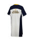 Women's White Michigan Wolverines Home Run T-shirt Dress