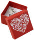 Фото #1 товара Подарочная упаковка JK Box Красная коробка с сердцем LD-3 / A7 / AG