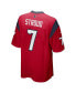 Фото #3 товара Men's CJ Stroud Red Houston Texans 2023 NFL Draft First Round Pick Alternate Game Jersey