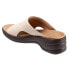 Фото #5 товара Trotters Nara T2013-126 Womens Beige Leather Slip On Slides Sandals Shoes 9