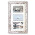 Фото #1 товара Рамка для фотографий Zep Nelson 6 3Q - деревянная - коричневая - белая - многофункциональная - настенная - 10 х 15 см - прямоугольная