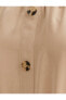 Фото #6 товара Платье с открытой спиной коротким рукавом с пуговицами и поясом Koton Omzu Açık