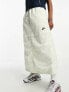 Nike Sport Utility woven cargo maxi skirt in sea glass green