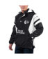 ფოტო #1 პროდუქტის Men's Black Chicago Blackhawks Home Team Half-Zip Hoodie Jacket