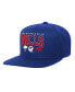 Фото #2 товара Big Boys and Girls Royal Buffalo Bills Champ Stack Flat Brim Snapback Hat