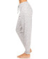 Фото #3 товара Women's Drawstring Jogger Pajama Pant