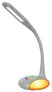 Activejet LED desk lamp VENUS GREY with RGB base - Grey - Plastic - Bedroom - Children's room - Universal - Modern - Type E - CE - RoHS - ISO 9001 - ISO 14001