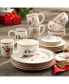 Фото #2 товара Christmas Twig 20 Piece Dinnerware Set