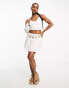 Фото #4 товара Pimkie cross back detail crop top in white