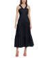 Women's Sleeveless Flutter-Strap Dress