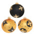 Фото #4 товара Art Deco Xmas Gold & Schwarz Satin 8cm