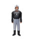 ფოტო #1 პროდუქტის Big Boys Black Las Vegas Raiders Game Day Costume