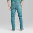 Фото #2 товара Men's Slim Fit Tapered Jeans - Original Use Moss Green 32x30