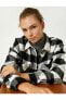 Фото #1 товара Kareli Uzun Kollu Cepli Düğmeli Oduncu Gömleği