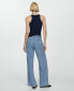 ფოტო #2 პროდუქტის Women's Belt Flowy Pants