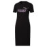 Фото #1 товара Puma Essentials Monarch Logo Short Sleeve T-Shirt Dress Womens Size S Casual 67