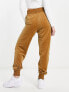 Фото #3 товара Nike Velour joggers in ale brown