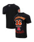 Фото #1 товара Men's Black Cincinnati Bengals Old English T-shirt