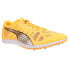 Фото #2 товара Puma Evospeed Distance 10 Track & Field Mens Yellow Sneakers Athletic Shoes 377