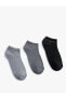 Фото #2 товара Носки Koton Basic Trio Socks Grey