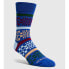 UNITED BY BLUE Softhemp Collage Stripe Half long socks 2 pairs