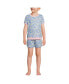 ფოტო #2 პროდუქტის Big Girls Short Sleeve Tee and Shorts Pajama Set