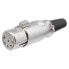 EUROCONNEX 6 Pin 1591 Female XLR Connector