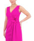 ფოტო #4 პროდუქტის Women's Rosette Sash Sheath Dress