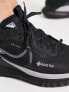 Nike Running Trail Pegasus 4 Gore-TEX trainers in black and white