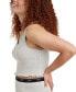 ფოტო #4 პროდუქტის Women's Originals Cozywear Cropped Ribbed Tank Top OG117