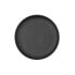 Плоская тарелка Bidasoa Fosil Чёрный Керамика 21,3 x 21,2 x 2,2 cm (8 штук)